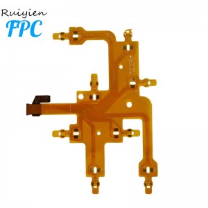 Nejprodávanější rychlé dodání Speciální ultratenká FPC 1020 0,5 mm rozteč konektoru vícevrstvý FPC deska snímače otisků prstů