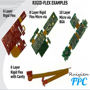 Rohs Flexibilní FPC pcb Deska s plošnými spoji